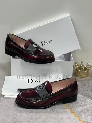 Dior Classic Wine Color Luxury Shoe