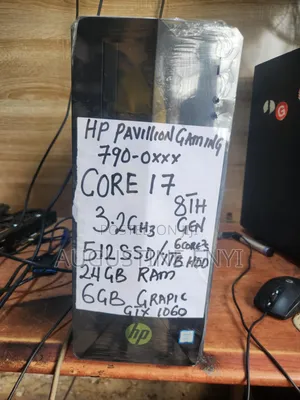 Desktop Computer HP Pavilion 790 24GB Intel Core i7 HDD+SSD 512GB