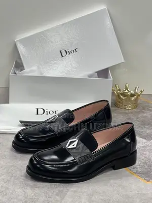 Dior Classic Black Color Designer Shoe