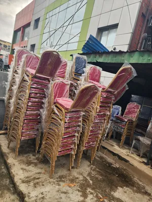 Banquet Chairs Used in Schools, Churches.