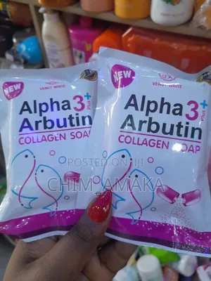 Alpha Arbutin Collagen Soap