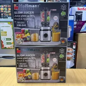 Hoffmans Heavy Duty Big Mouth Slow Juicer (Hm-640)Cold Press Extractor