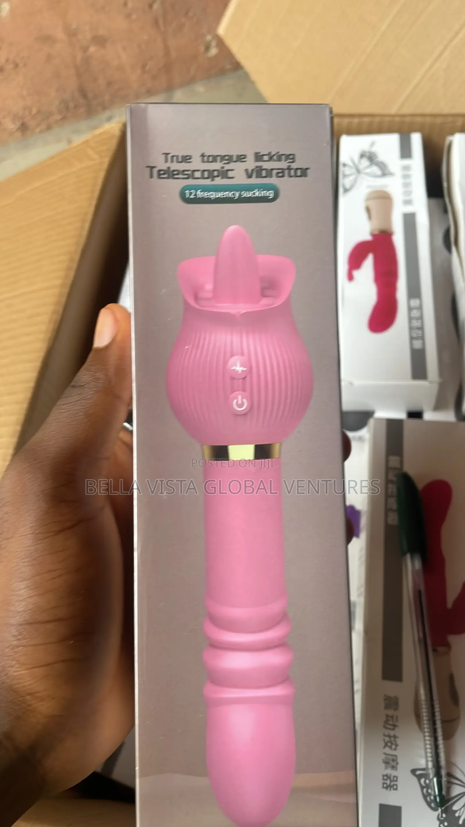 Long Rose Licker Vibrator