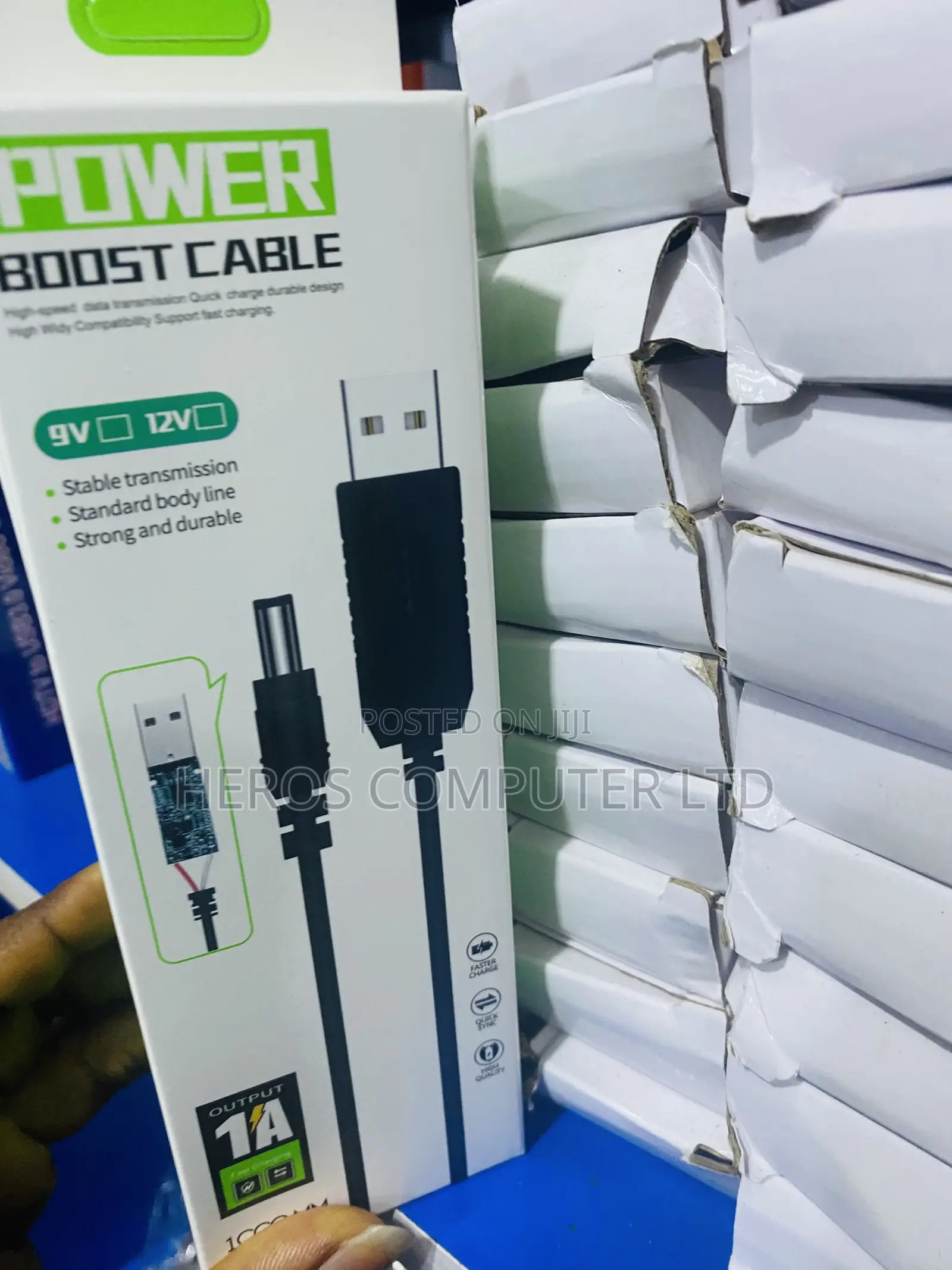 Power Boost Cable/ Usb- Toshiba Mouth 9v 12a