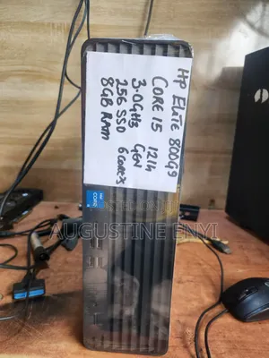 Desktop Computer HP EliteDesk 800 G6 SFF 8GB Intel Core i5 SSD 256GB