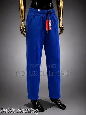 Dollis Premium Royal Blue Tailored Sweatpants