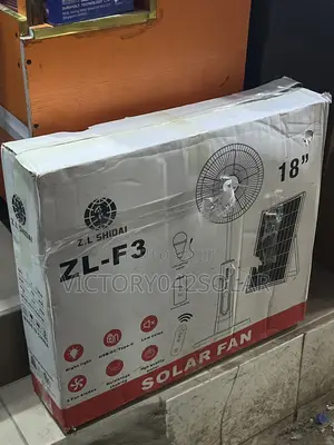 Zl Shidai Solar Fan 18inch Available