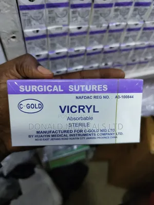 Vicryl Sutures - All Sizes (Round Body)