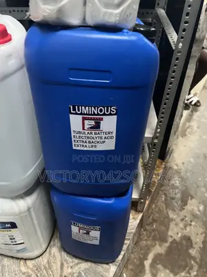 Tubular Battery Electrolytes Acid 25litre Available