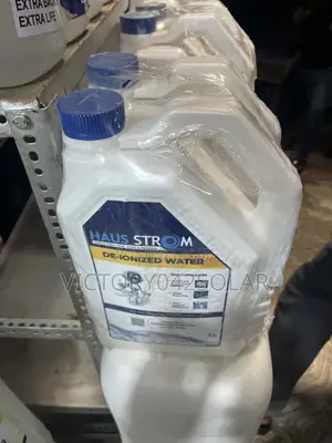 Haustorm Deionized Water Available