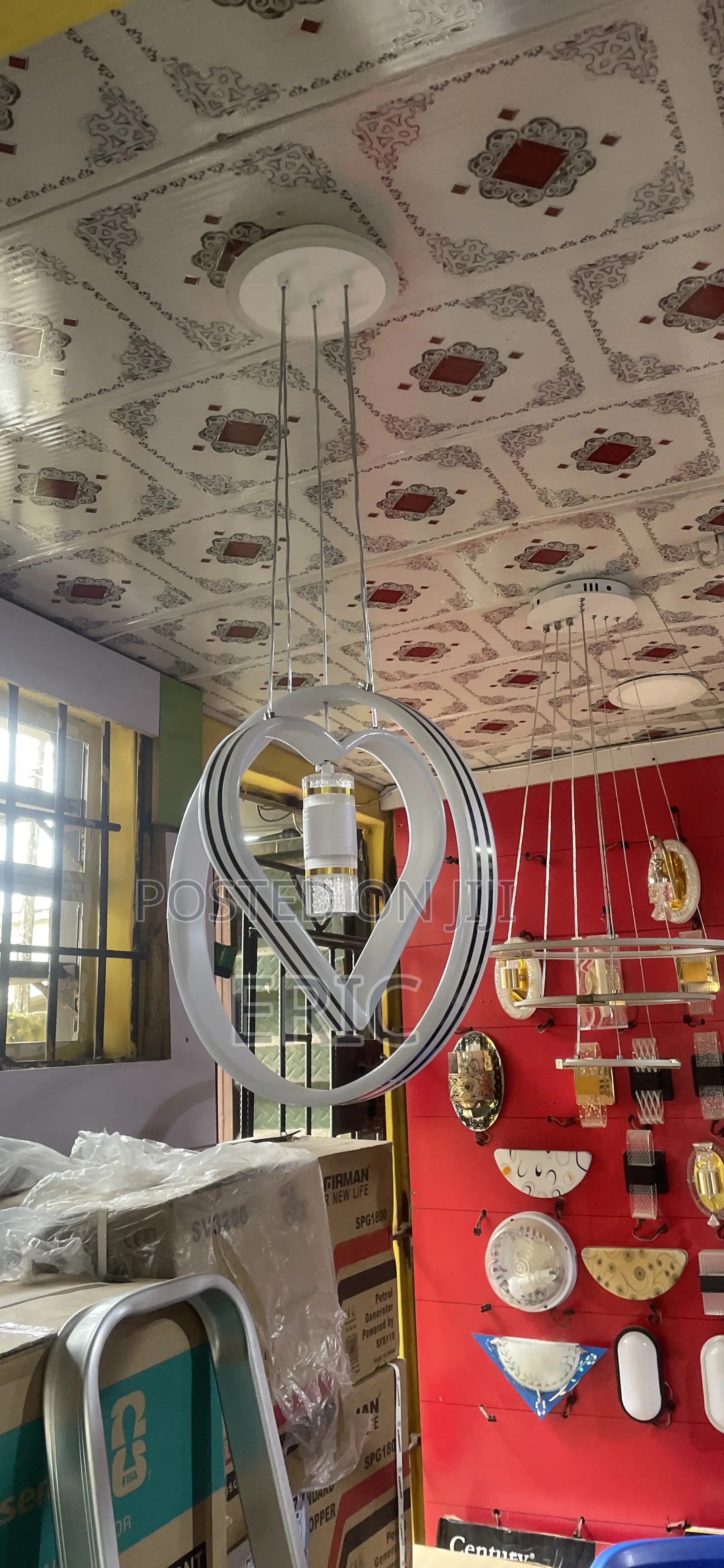 Heart Pendant Light