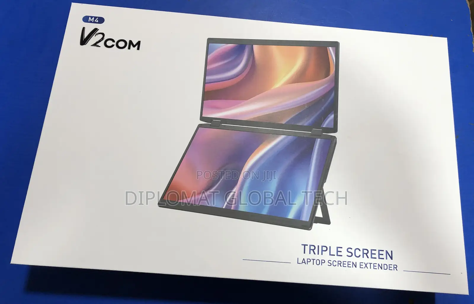 Screen-V2com-M4-Triple Foldable FHD Laptop Screen Extender 15.6” 60hz