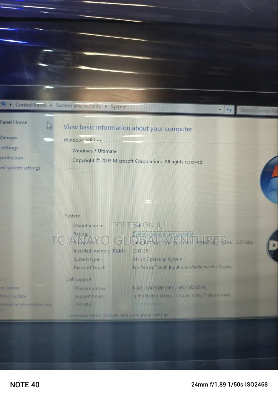 Laptop Dell Latitude E6400 4GB Intel Core 2 Duo HDD 160GB