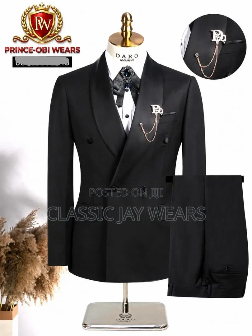 Shining Black Suit