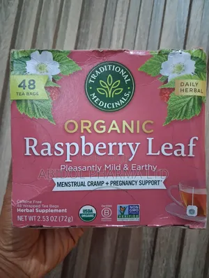 Traditional Medicinals Raspberry Leaf Tea 48 Bags