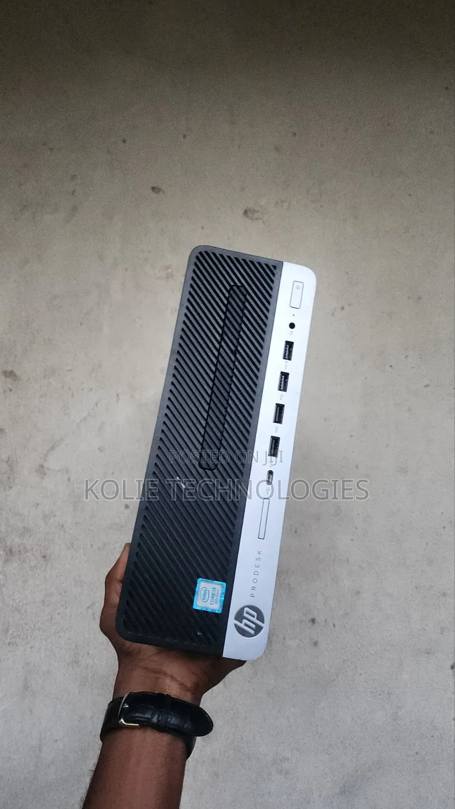 Desktop Computer HP ProDesk 600 G4 8GB Intel Core i3 HDD 500GB