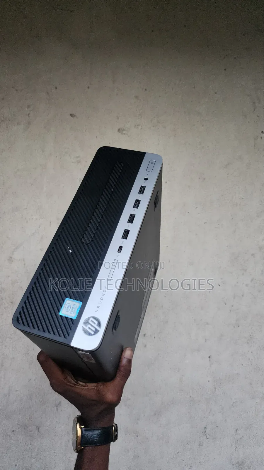 Desktop Computer HP ProDesk 600 G4 8GB Intel Core i3 HDD 500GB