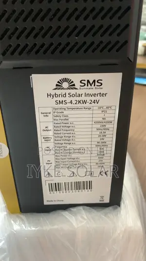 4.2kva 24v SMS Hybrid Inverter
