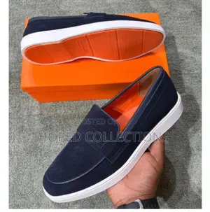 Santoni Suede Loafers