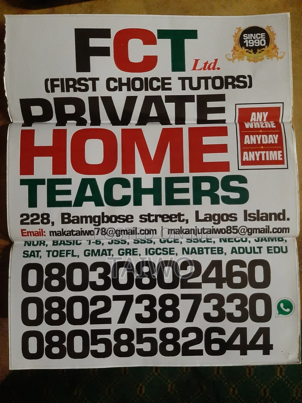First Choice Tutors- "Trusted Tutors, Proven Progress.