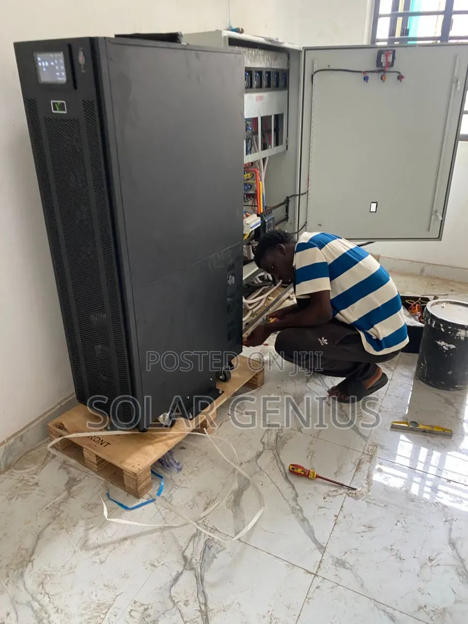 Industrial Ups Installation 3 Phase