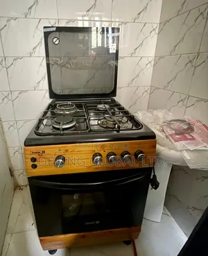 Scanfrost Gas Cooker 60×60cm Ck6312ng (3 Gas Burner + 1 Elec Hotplate)