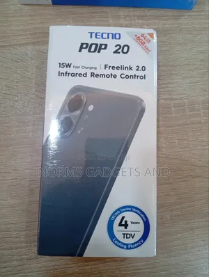 New Tecno Pop 20 128 GB Black