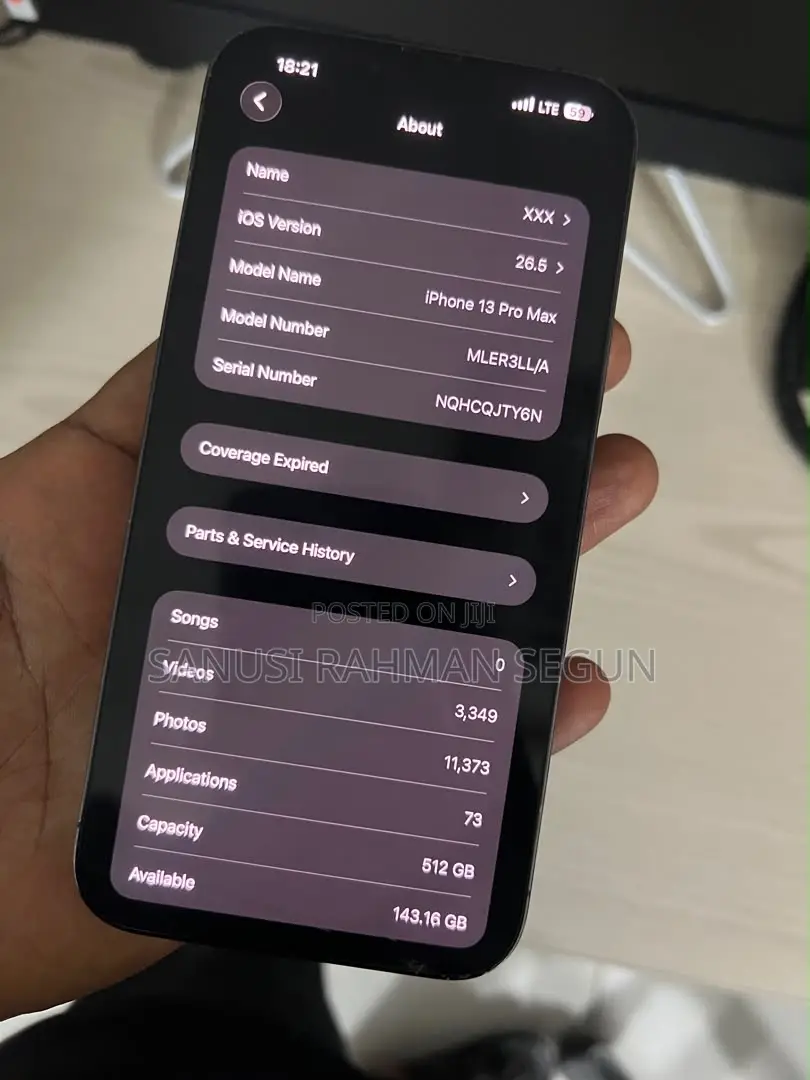 Apple iPhone 13 Pro Max 512 GB Gray
