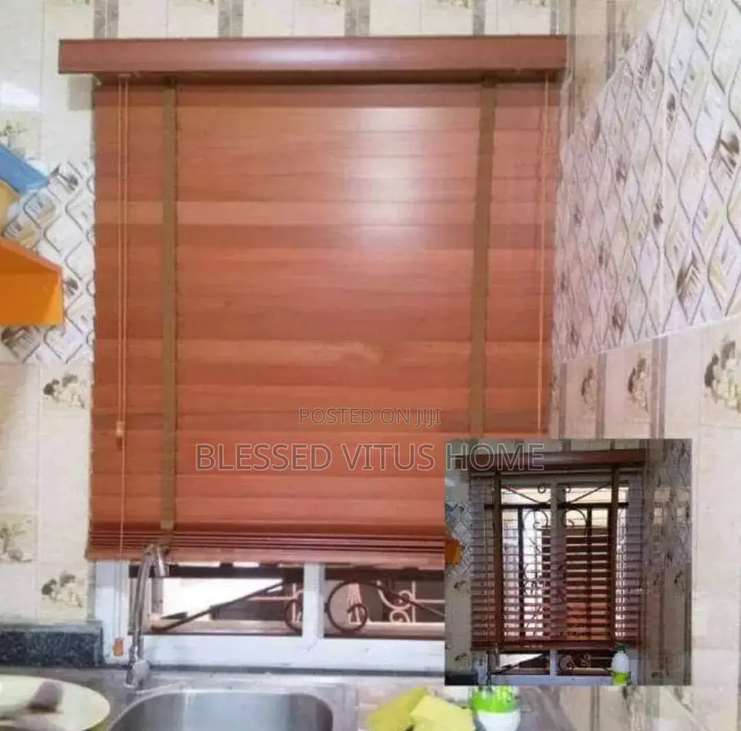 Brown Modern Window Blinds