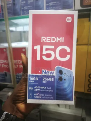New Xiaomi Redmi 15C 4G 256 GB Blue