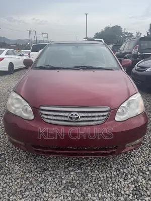 Toyota Corolla 2004 Red