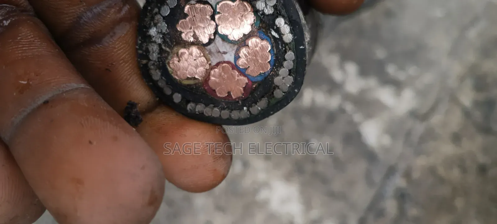 16mm 5core Nigerchin Electric Armoured Cable