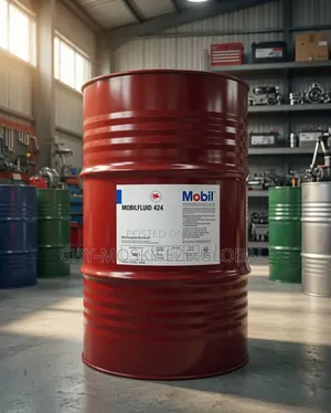 Mobilfliud 424 Tractor Hydraulic Fluid (208ltr/Drum)