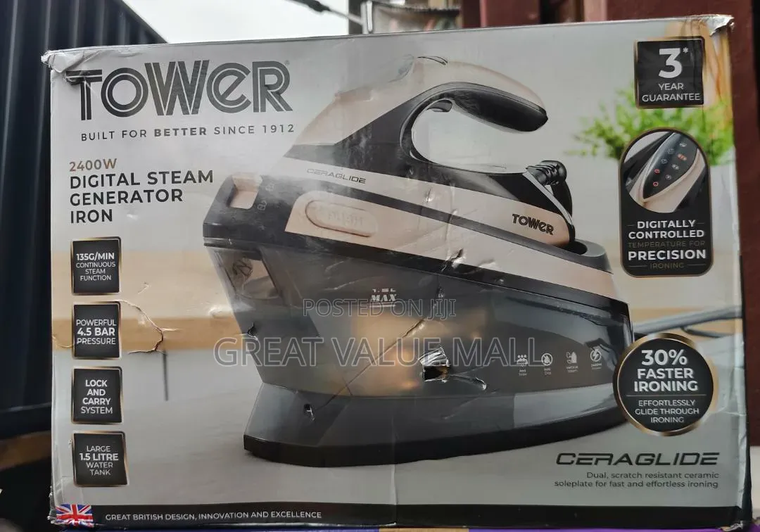 Tower 2400w Digital Steam Generator Iron