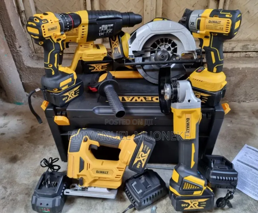Dewalt 6-in-1 Cordless Power Tools Combo Kit
