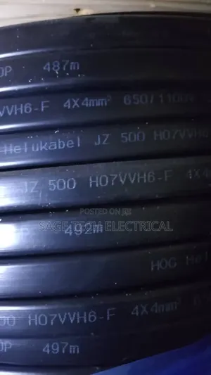 4mm 4core Flexible Flat Cable