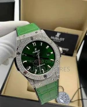 Hublot Leather Watch Automatic