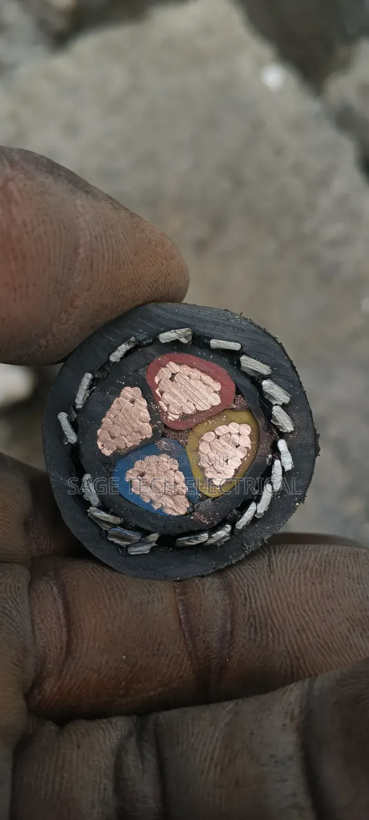 35mm 4core Kablmetal Armoured Cable