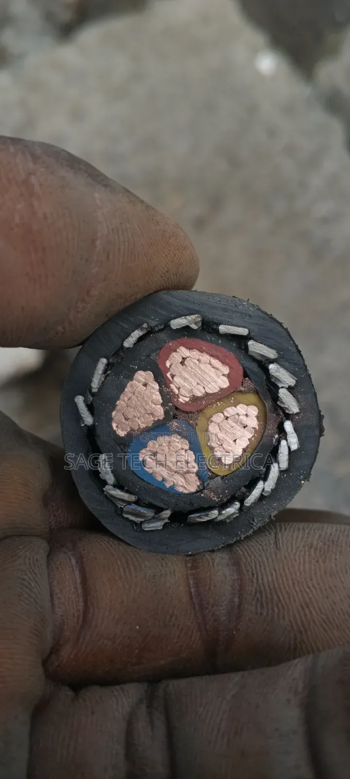 35mm 4core Kablmetal Armoured Cable