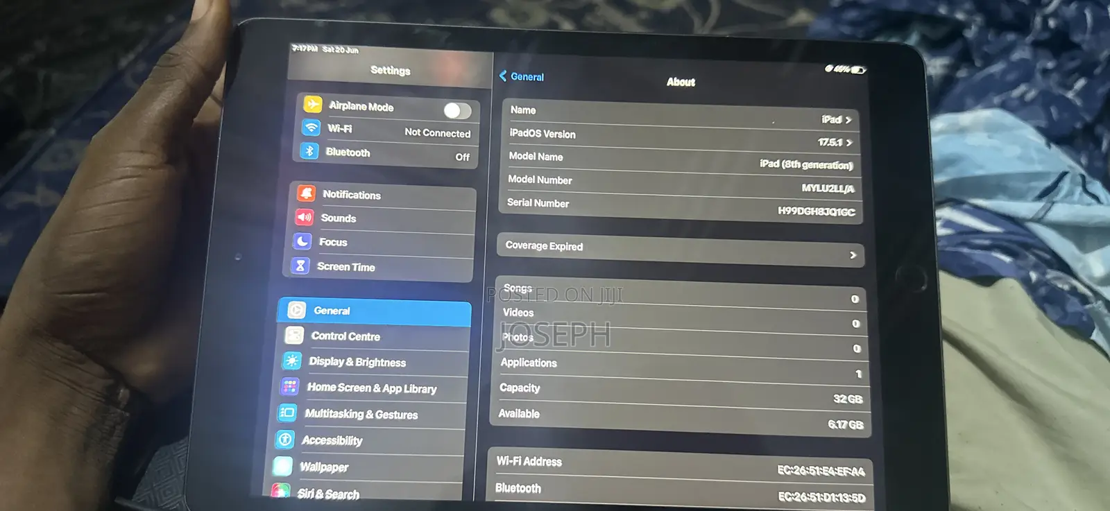 Apple iPad 10.2 (2020) 32 GB Silver