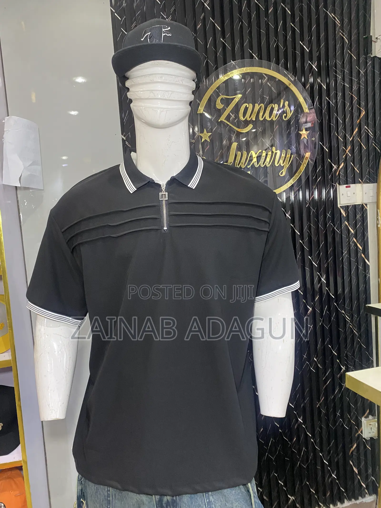 Men’S Black Top Available