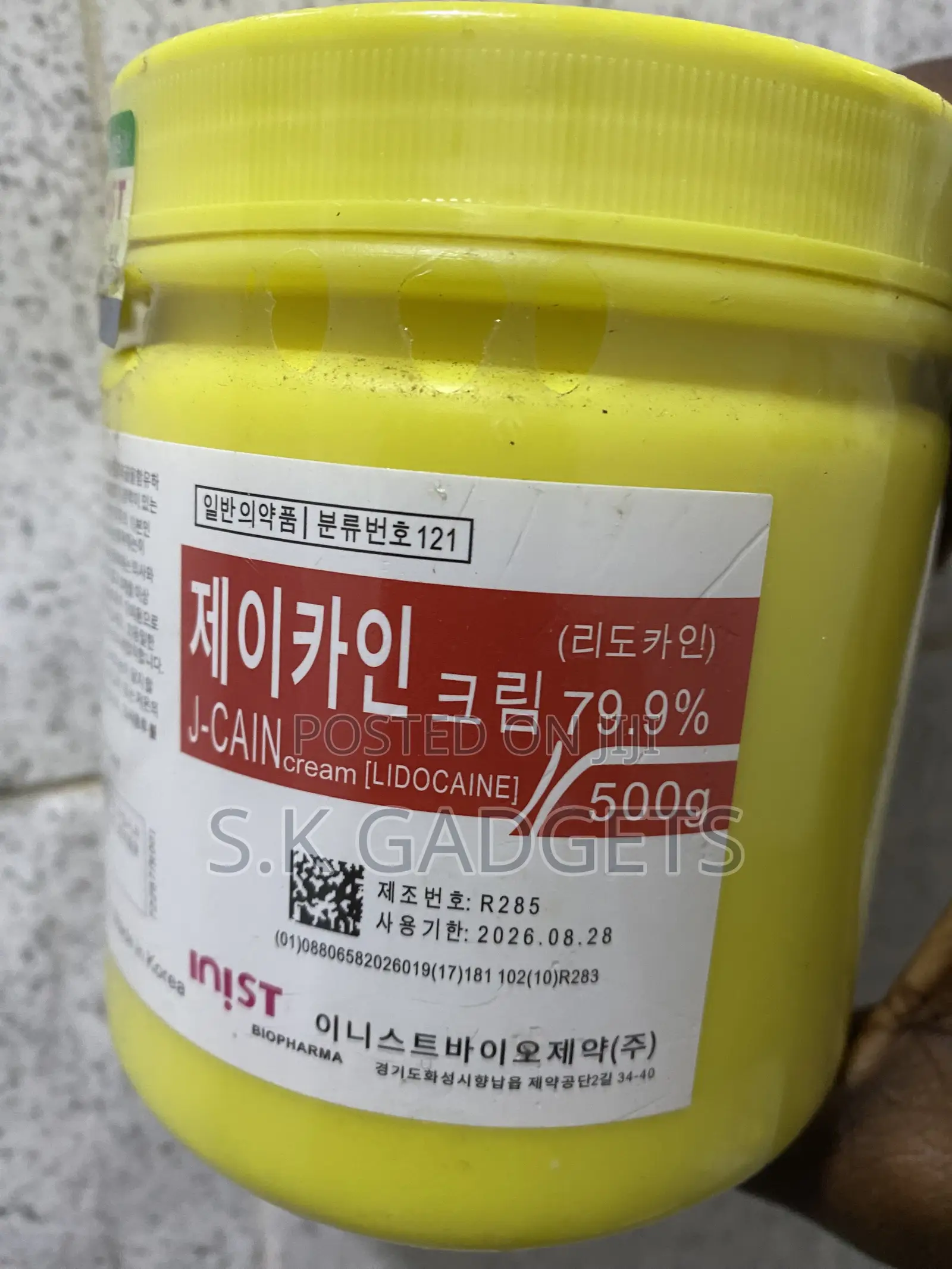 Jcain Numbing Cream 79.9%