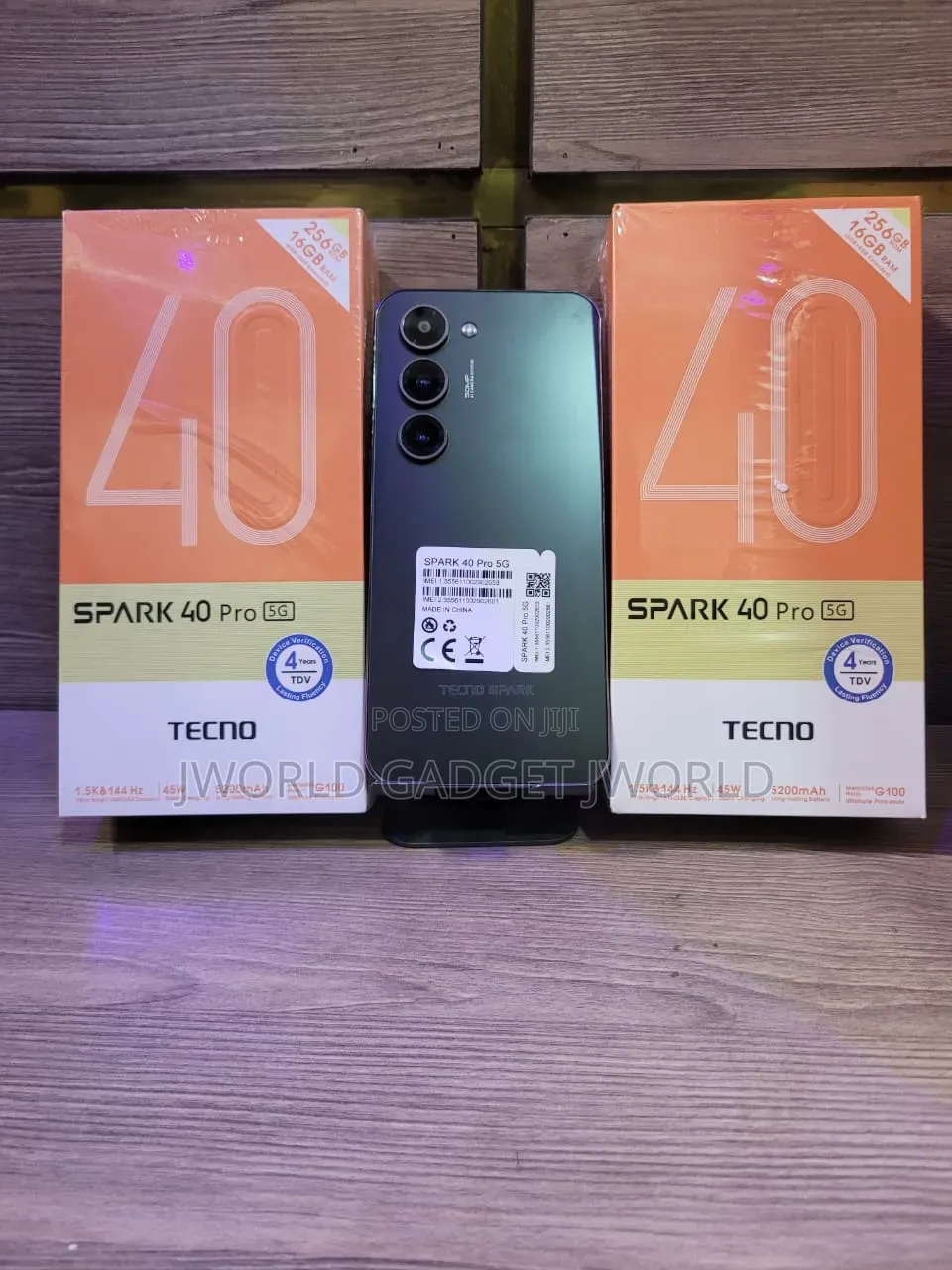 New Tecno Spark 40 Pro 256 GB