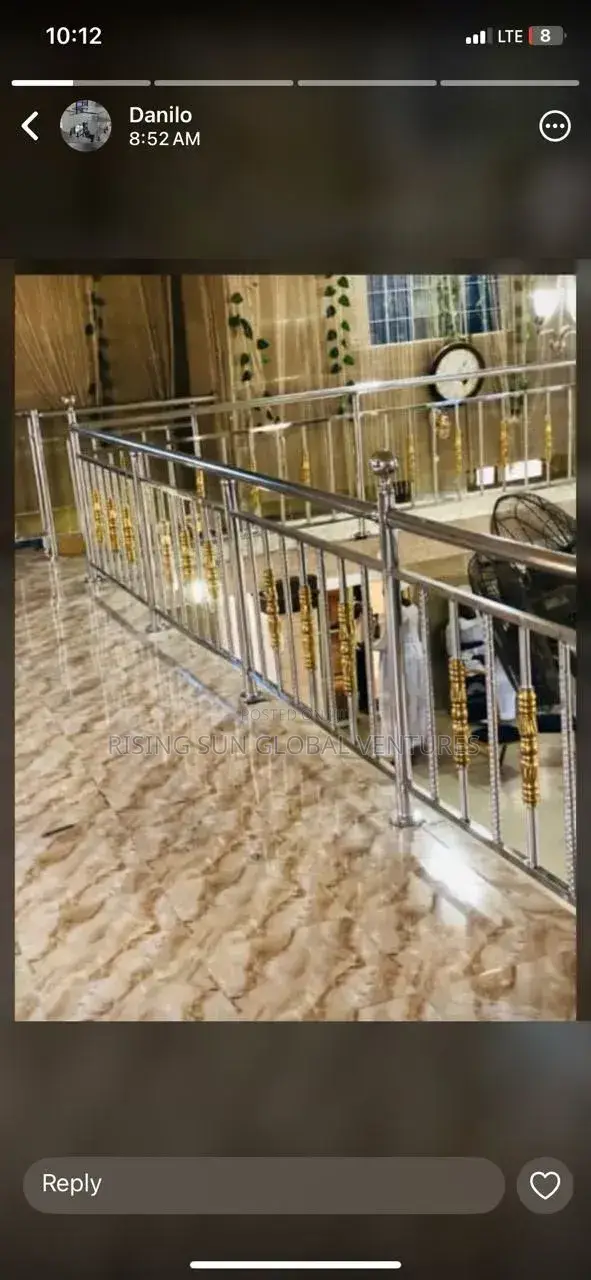 Luxury Stainless Rails