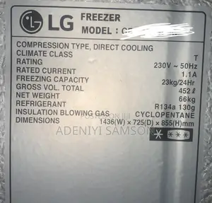 Lg Freezer