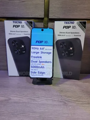 New Tecno Pop 10C 128 GB Black