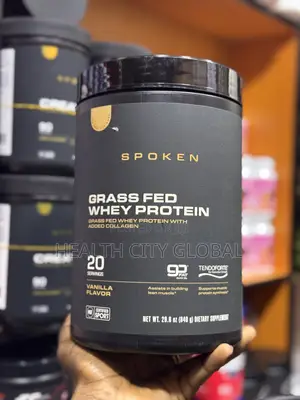 Grass-Fed Whey Protein - Vanilla Flavor