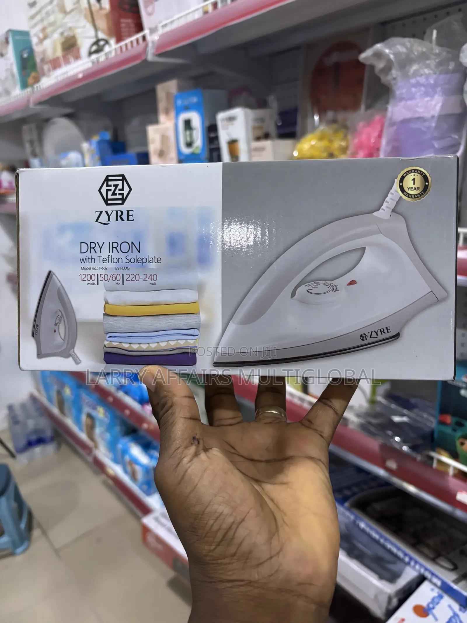 Zyre Dry Iron