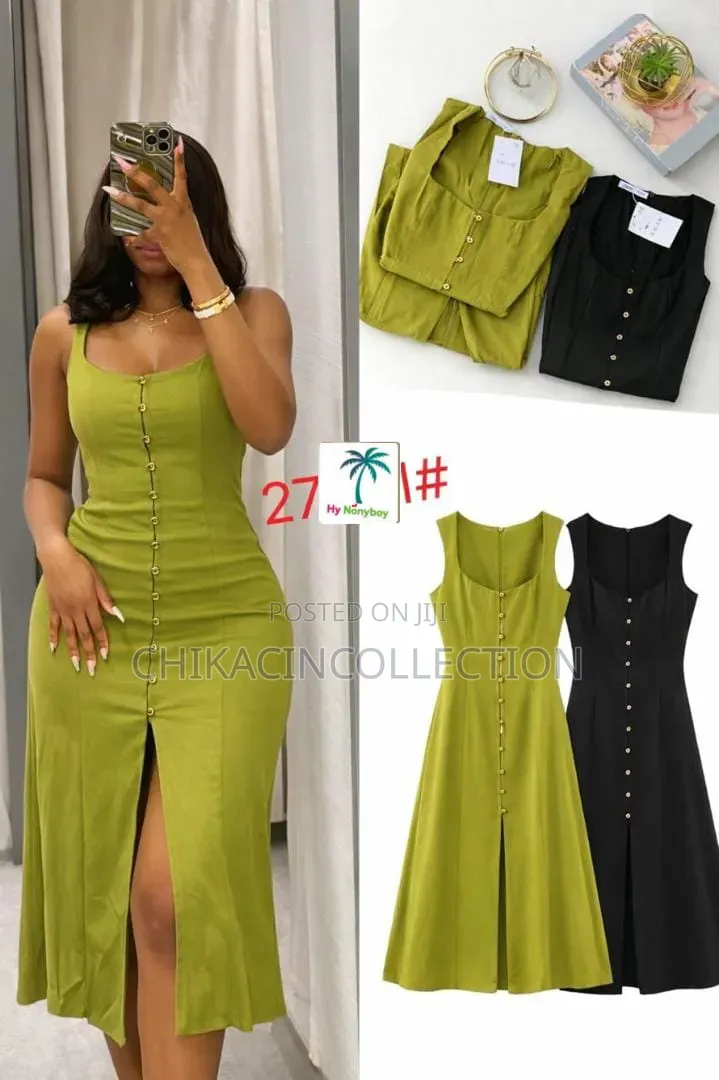 Button Gown