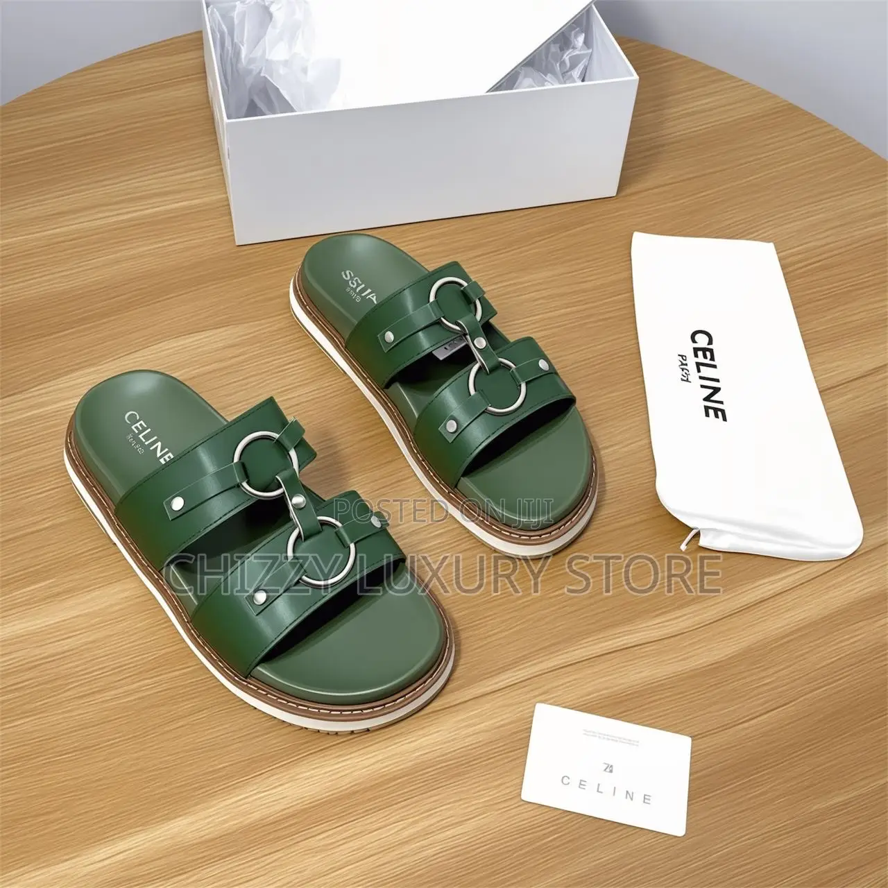 Celine Quality Luxury Men Slide